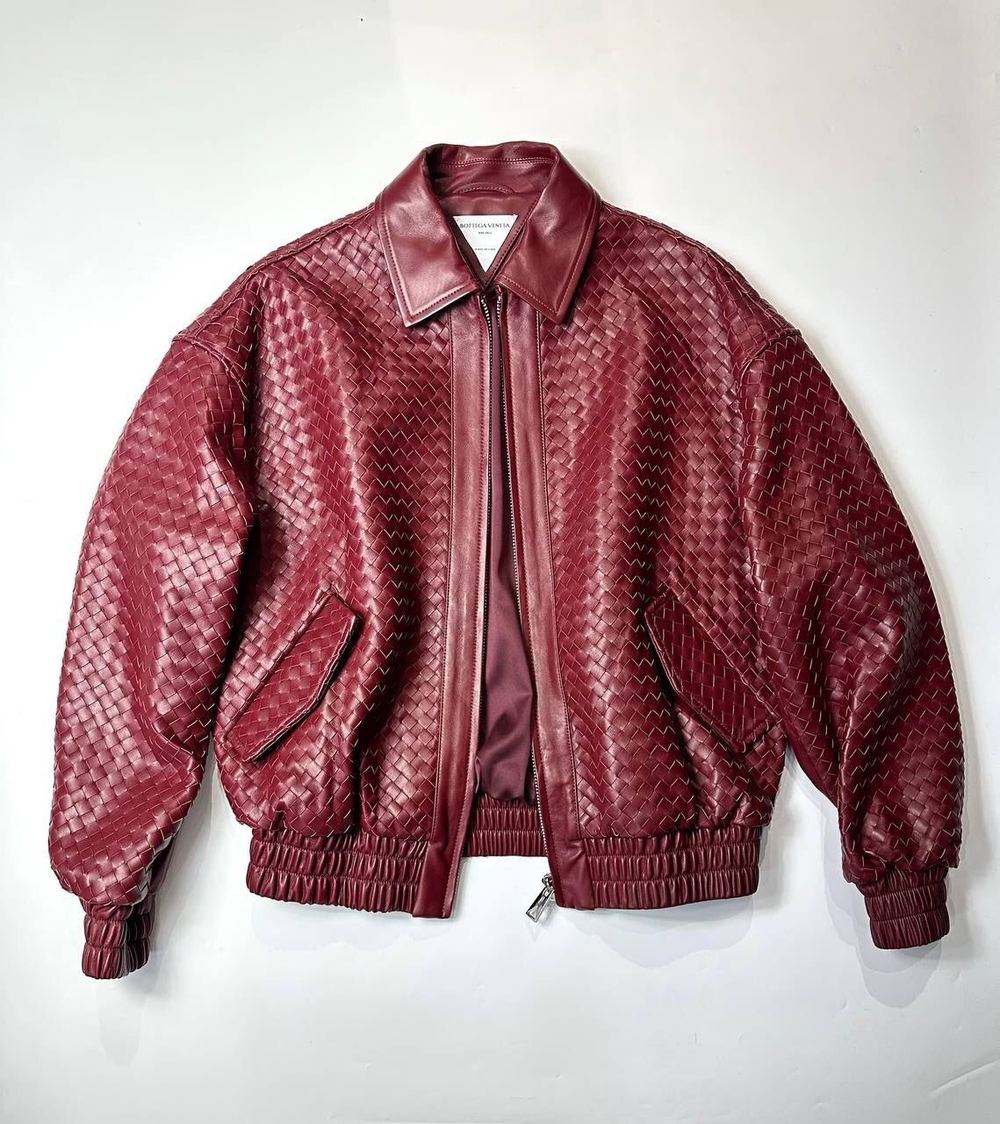 Кожаная куртка Bottega Veneta, арт. 477868782