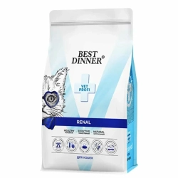 BEST DINNER Vet Profi Сухой корм для кошек, для поддержания функции почек 1,5 кг