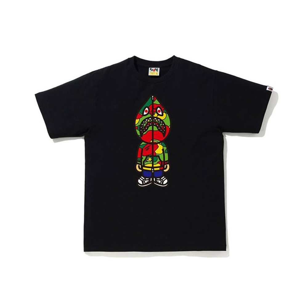 A Bathing Ape Sta Camo Classic Milo Shark Tee