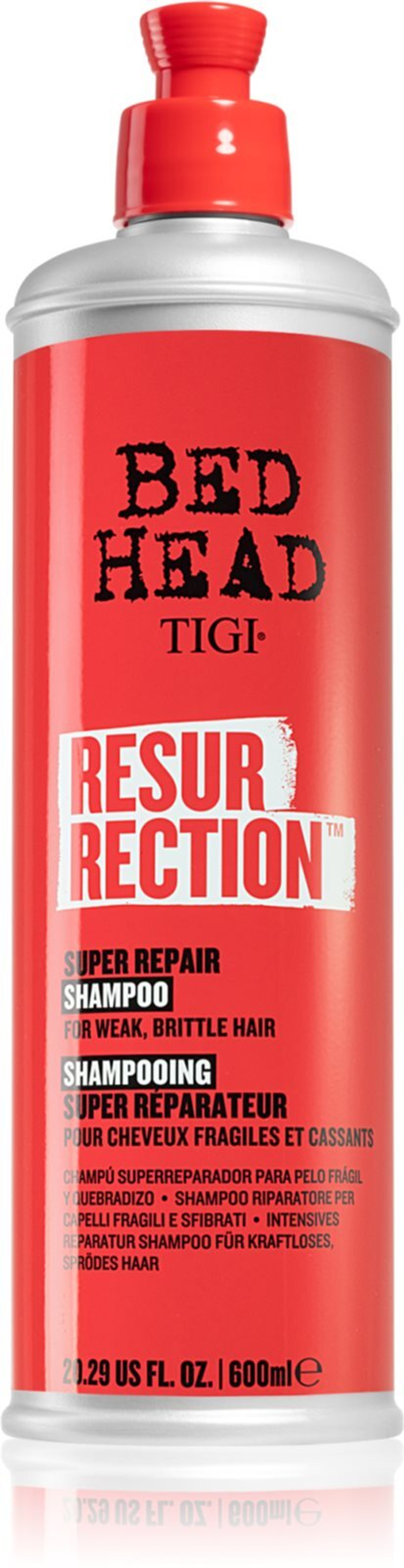 TIGI Bed Head Ressurection - лечебный шампунь для слабых, поврежденных волос /   600  ml  / GTIN 615908432039