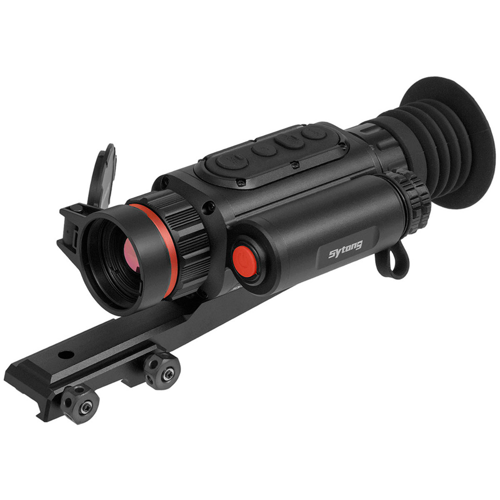 Прицел тепловизионный Sytong LM02-25 x3.56/7.12/14.24/28.48, 256x192, ø25мм, обнаруж.1300м, Picatinny, IP66, 565г