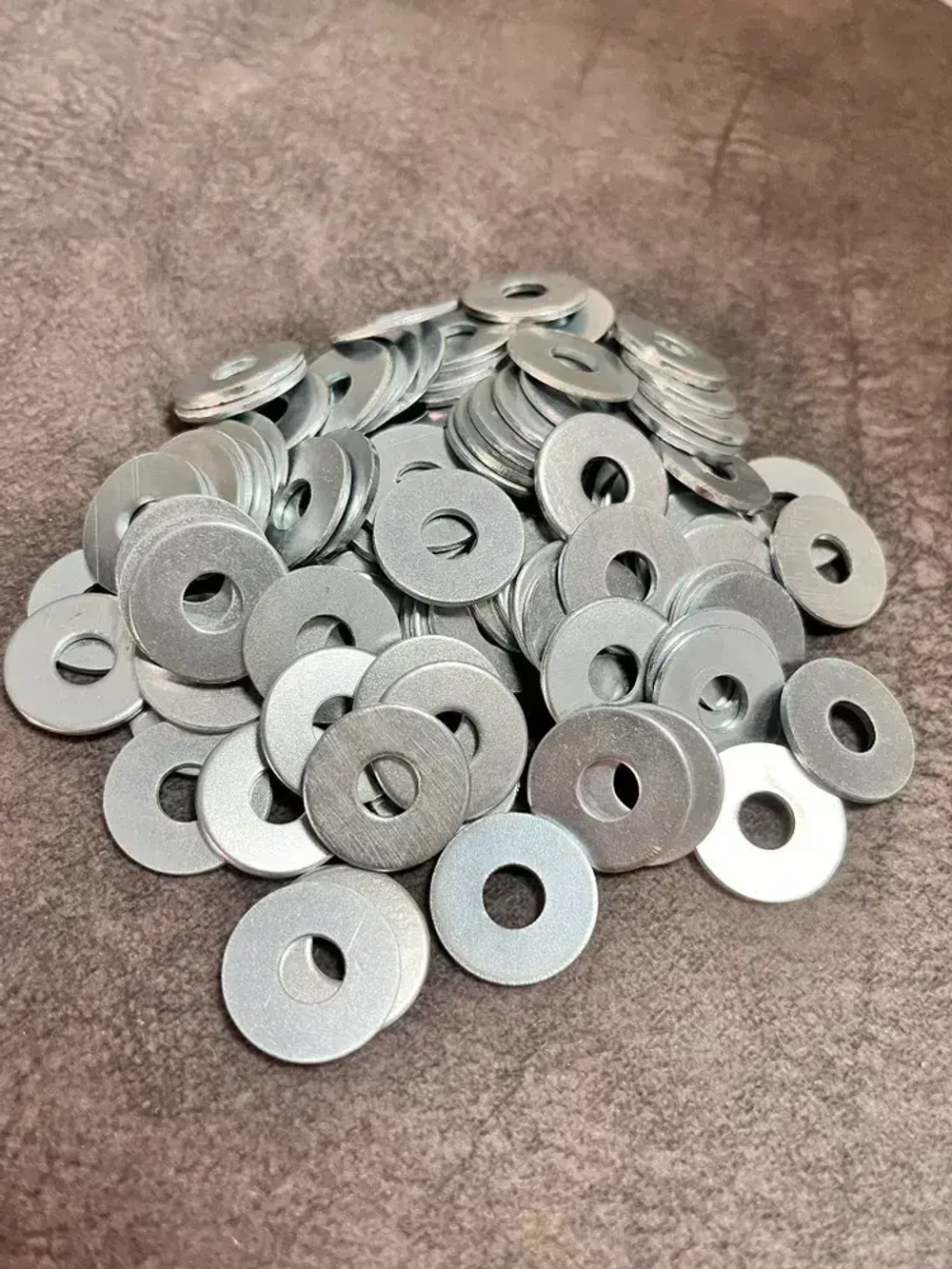 Шайба М6 увеличенная оцинкованная - 100 шт.