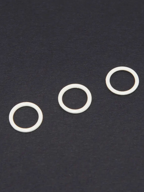 Кольцо Arta-F, 10 мм, металл, айвори 004