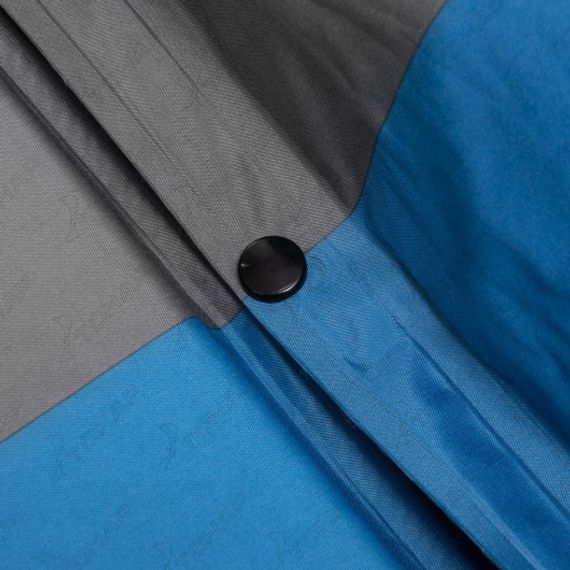 Коврик самонадув. с подушкой 30-170x65x4 голубой/серый (N-004P-BG) NISUS