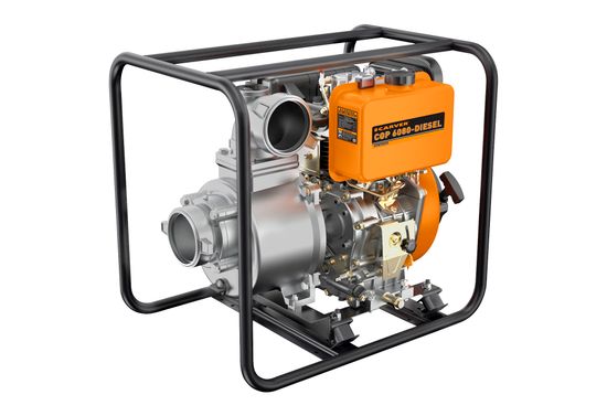 Дизельная мотопомпа "CARVER" CGP 6080-DIESEL