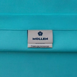 Простыня 200x220 Mollen светло-бирюзовая