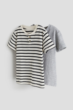 2 упаковки футболок henley