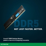Оперативная память Crucial 32GB DDR5 PC5-38400 (CT32G48C40U5)