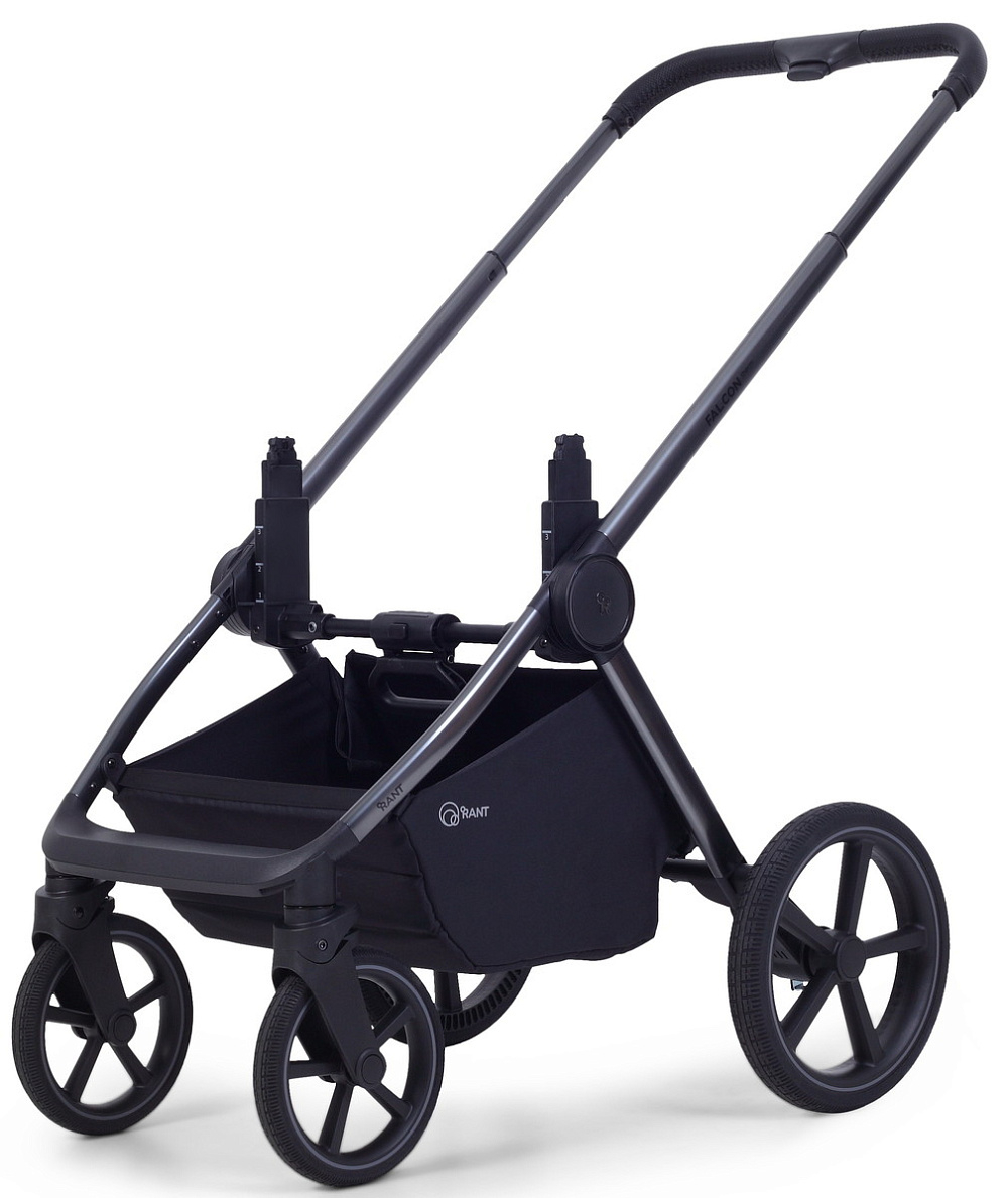 Детская коляска Rant Falcon Soft Therm 3 в 1 с автокреслом Evomax Black Beige