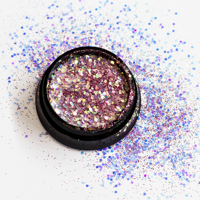 АФН, Глиттер "Megamix" в черной банке QTA35, 1 шт