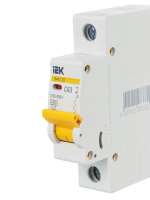 Выключатель автоматический модульный 1п C 63А 4.5кА ВА47-29 KARAT IEK MVA20-1-063-C