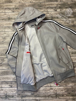 Кожаная куртка Kiton