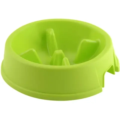 Миска для животных, овальная SLOW FEEDER MAX 1л Pobeda, Салатовый