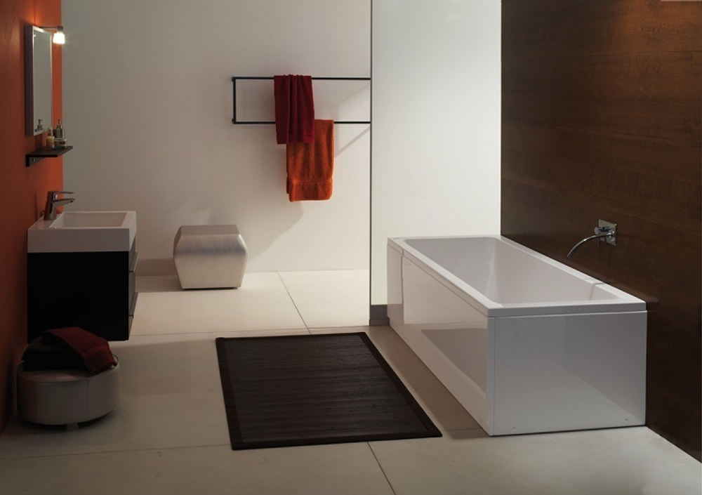 Ванна акриловая прямоугольная KOLPA-SAN ELEKTRA 180x80, BASIS в комплекте с каркасом