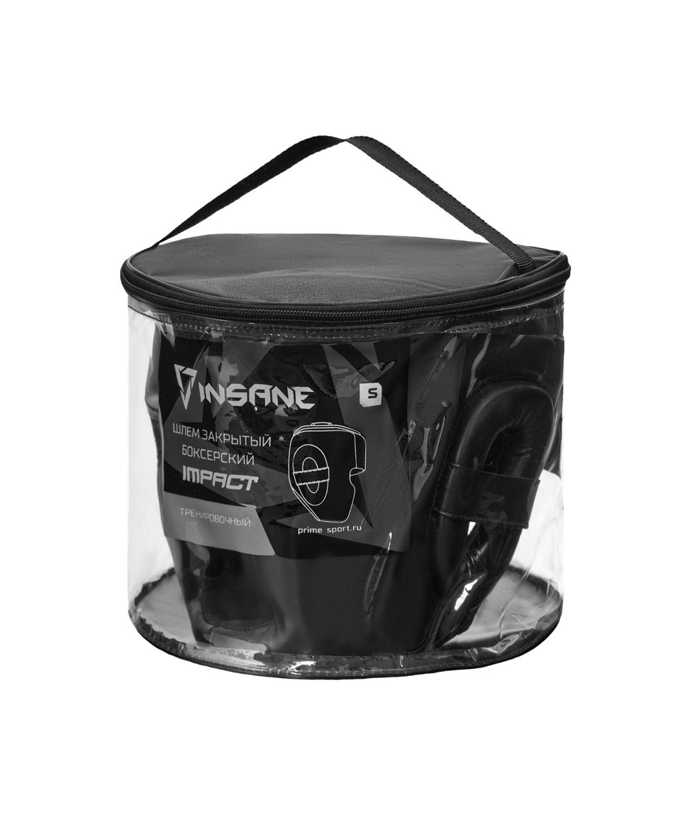 Шлем закрытый IMPACT, ПУ, черный