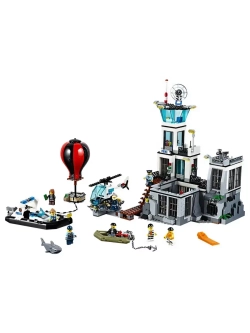 Конструктор Сити Полицейская тюрьма на острове