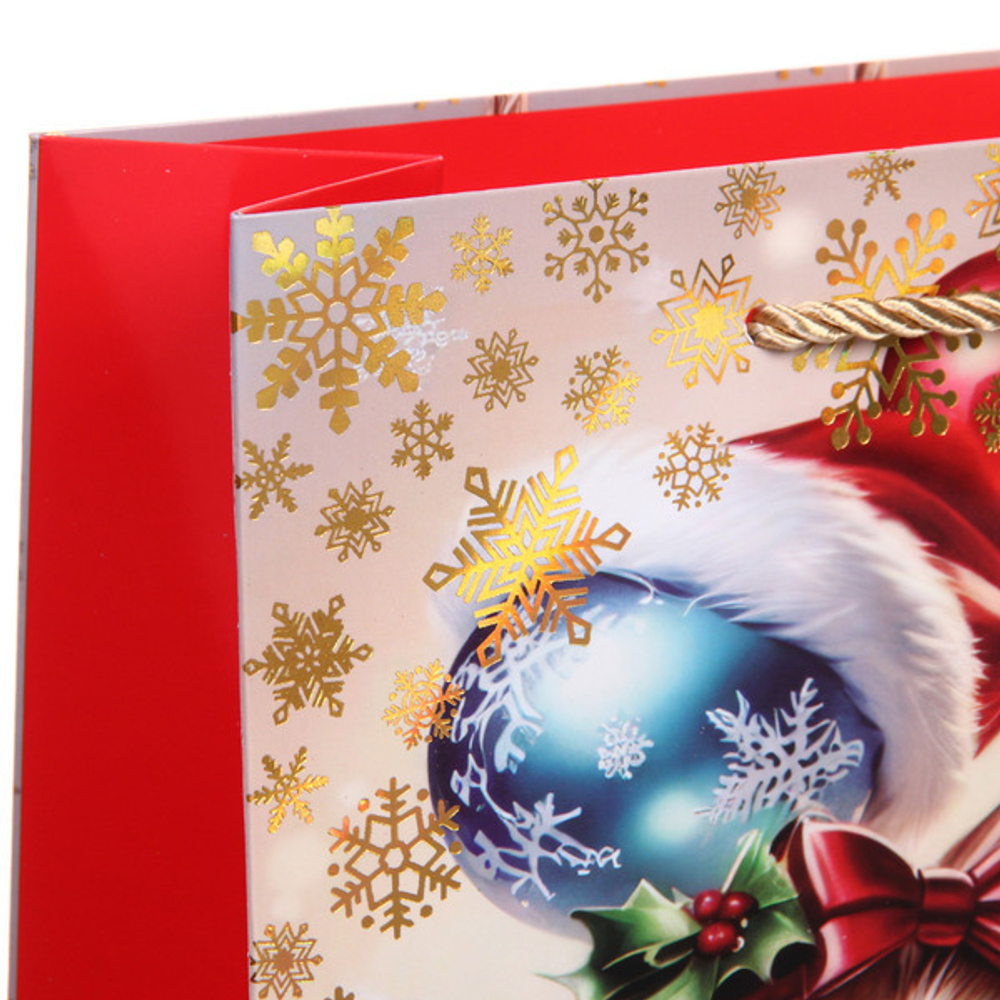 Пакет подарочный «Милые животные» 26*32*10 см, микс