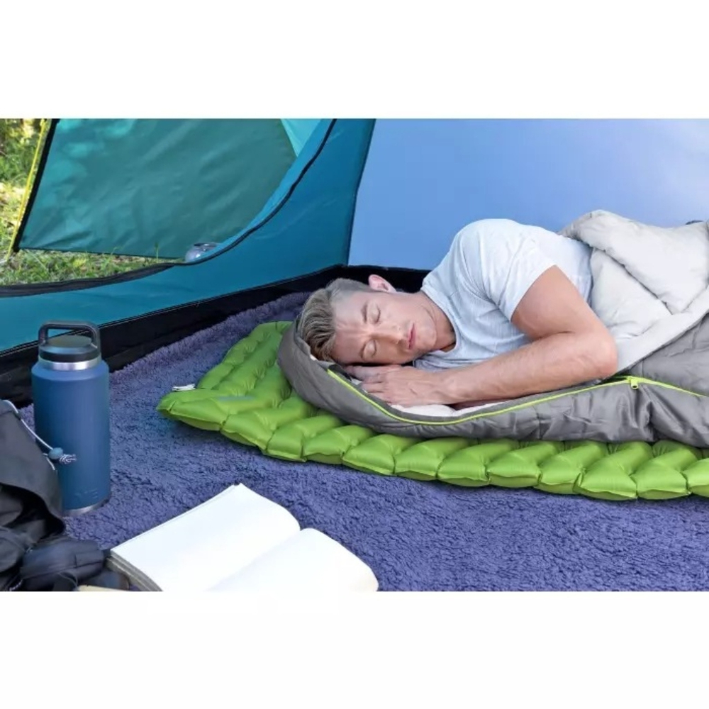 Коврик туристический 188х58.5х6.5 см, 1-мест, Bestway, WanderLite, 69615