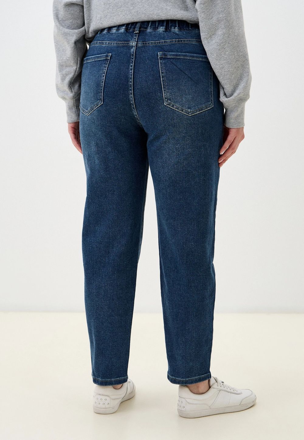 Джинсы на резинке больших размеров