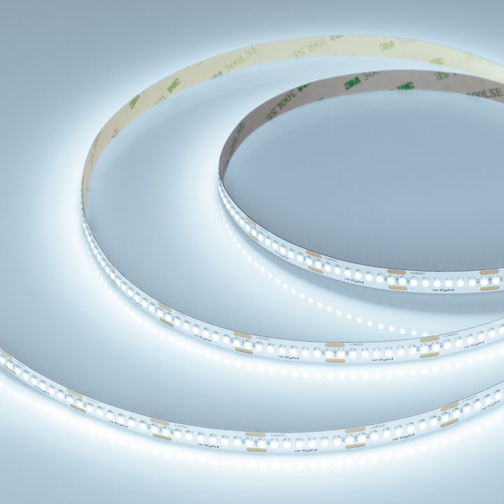 Светодиодная лента UL-A240-10mm 24V Cool 8K (19 W/m, IP20, 5m) Arlight 052601