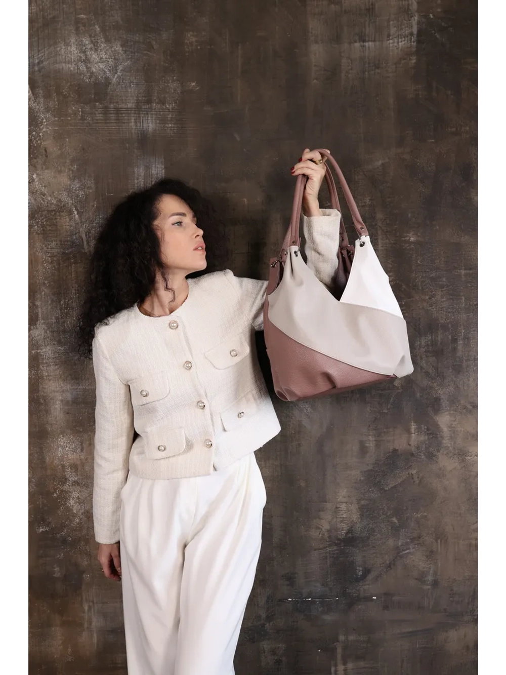 Сумка женская большая через плечо классическая