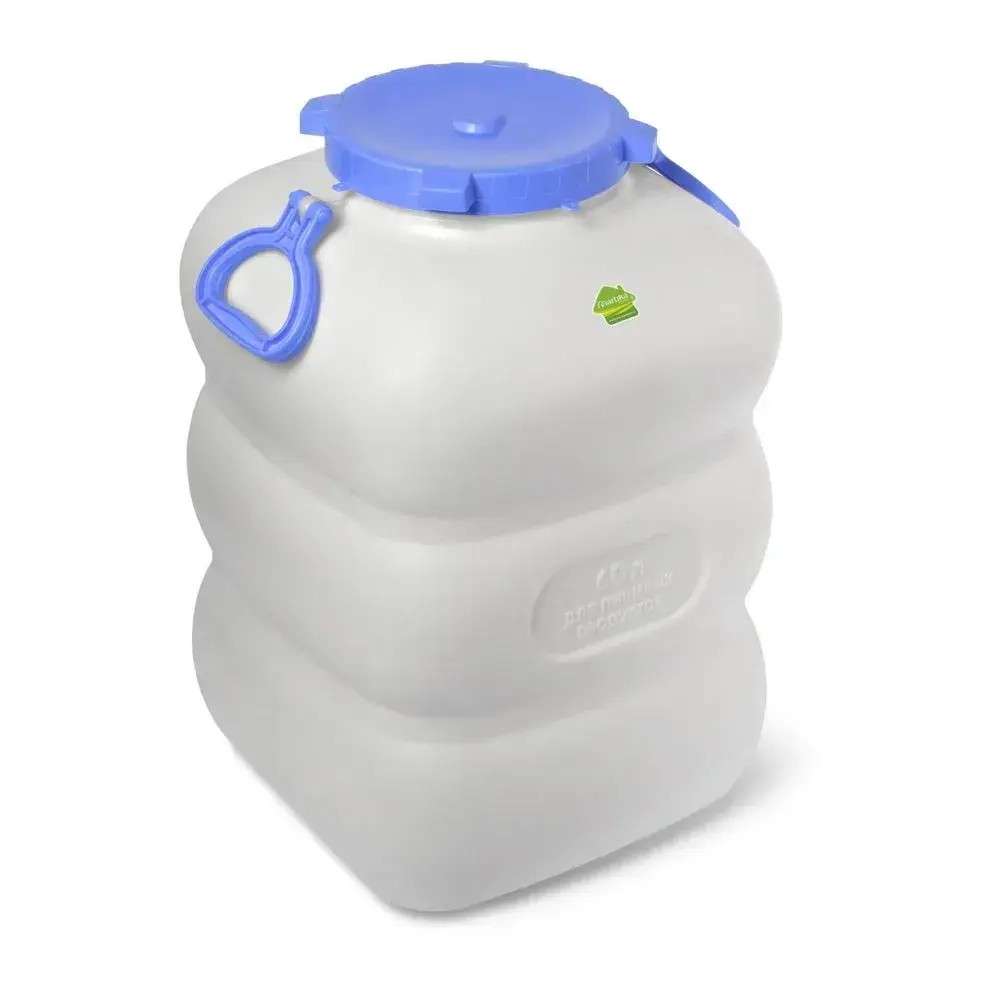 Фляга Гранде 60л с ручками белая С912БЕЛ