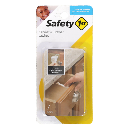 Safety 1st, замки для тумб и ящиков, 7 шт.