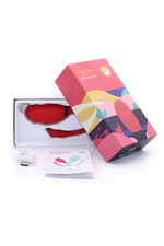 Вибратор и тренажёр Кегеля Magic Fugu красный