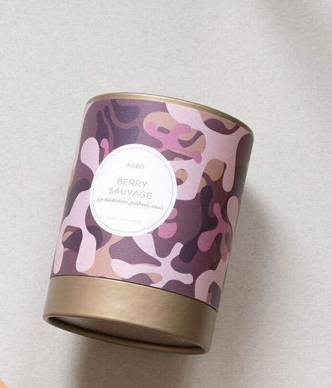 Berry Sauvage, свеча Camo, Kobo Candles