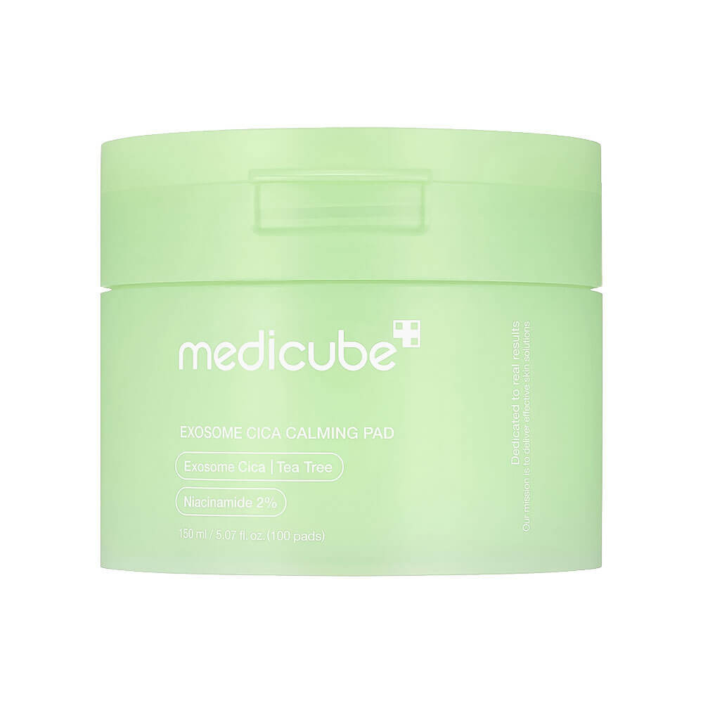 Успокаивающие тонер-пэды с центеллой medicube Exosome Cica Calming Pad, 100шт
