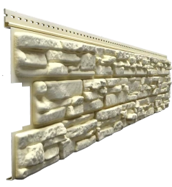 Сайдинг Docke LUX ROCKY Кешью 1787*285мм 0,51м2