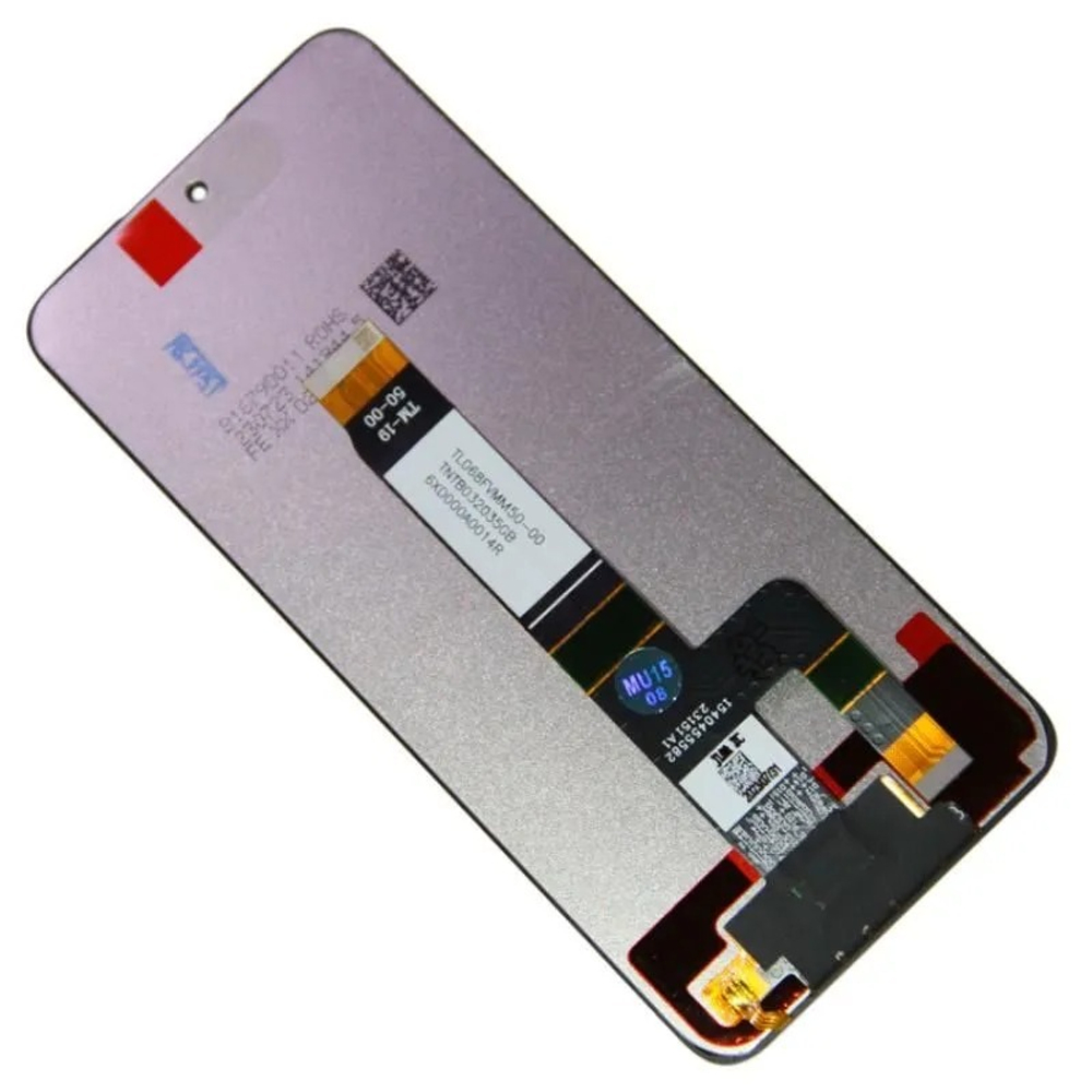 Дисплей для Xiaomi Redmi 12 4G с тачскрином Черный