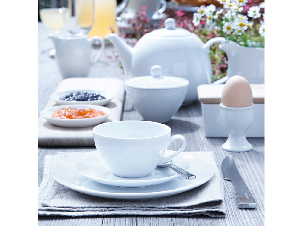 Набор эспрессо чашек с блюдцами dine, 90 мл, 4 шт.