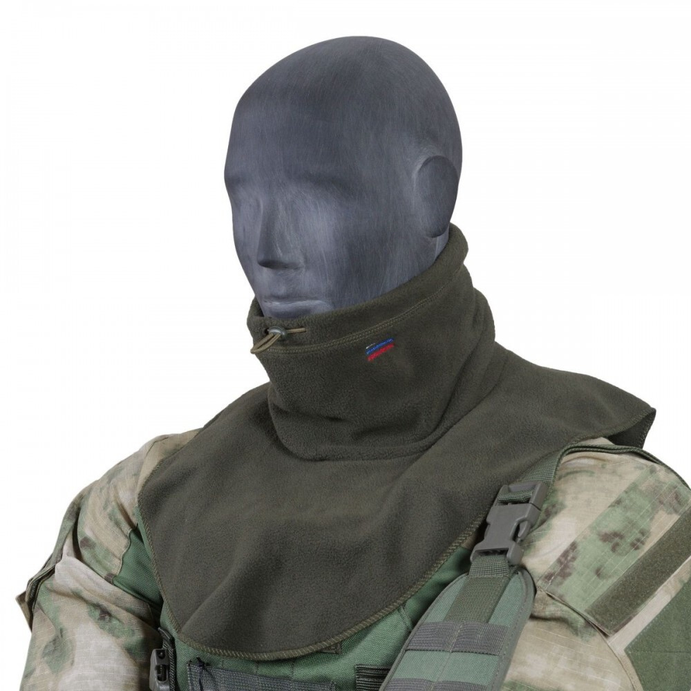 Шарф-нагрудник флисовый Stich Prof мультикам