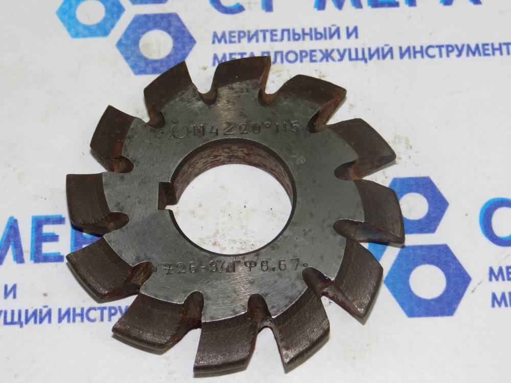 Фреза модульная М4 №5 (Р18) z=12