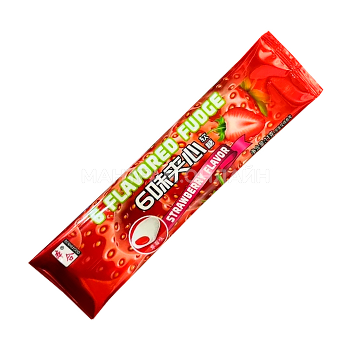 Конфета йогуртовая жевательная Mix Flavors вкус клубника 11 г