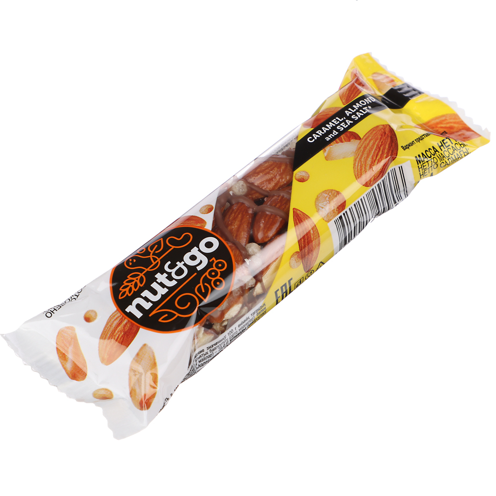 Батончик Nut&Go миндальный 34г