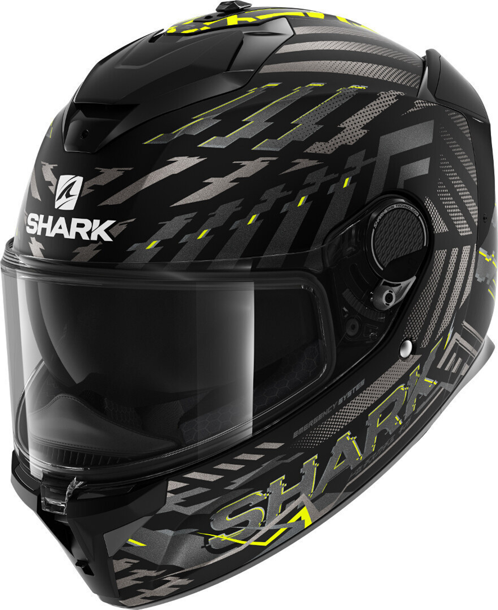 SHARK SPARTAN GT E-BRAKE MAT Black/Grey/Yellow