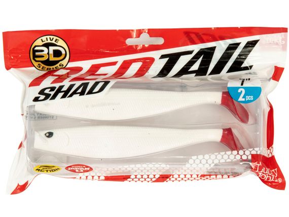 Виброхвосты LJ 3D Series RED TAIL SHAD 7.0in (17.80)/PG35 2шт.
