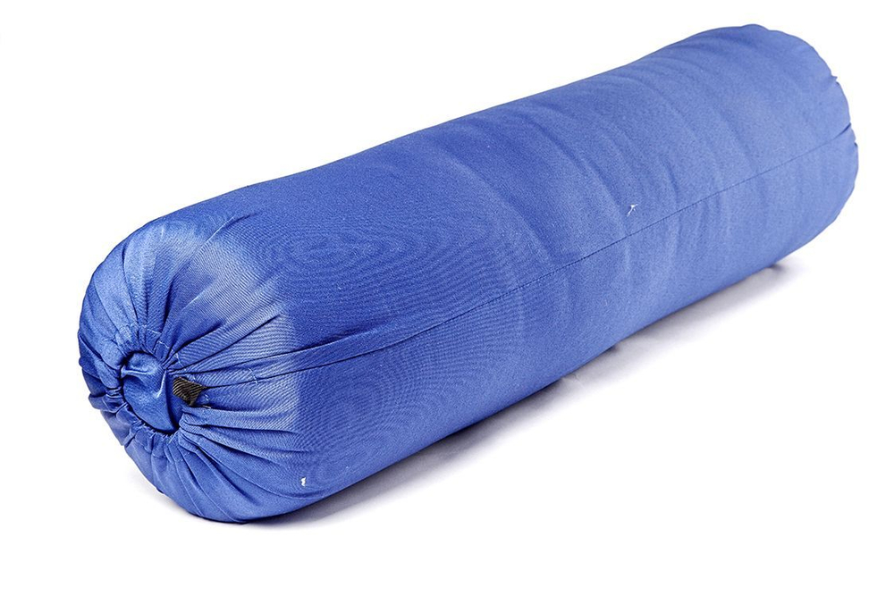 Болстер для йоги Айенгара шерстяной с хлопковым чехлом 75см Рамайога