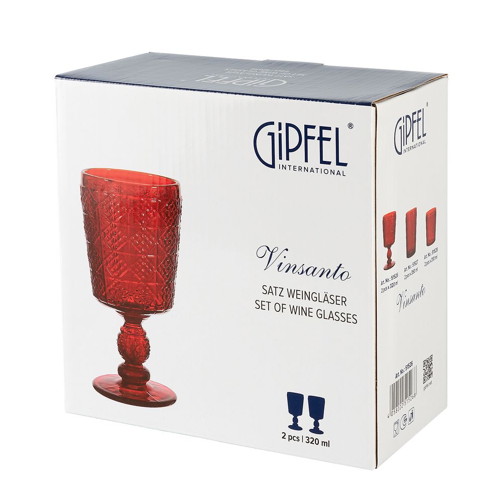 Набор бокалов Gipfel Vinsanto 51526 320 мл 2 предмета