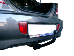 Фаркоп Kia Spectra седан 2004-2009, условно-съемный,(без электрики) Трейлер.7320