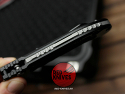 Нож Microtech LUDT Gen III Standard S/E Black - клинок черный, черная рукоять