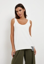 Майка опен 2 белый