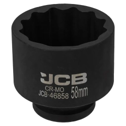 Головка ударная 3/4'', 58мм (12гр.) JCB JCB-46858