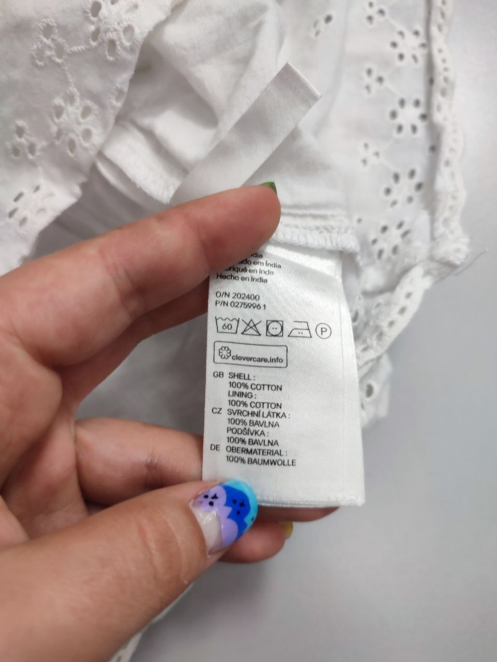 Сарафан H&M из хлопка на 3-4 года