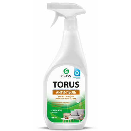 Очиститель-полироль для мебели GRASS Torus Анти-пыль 600 мл