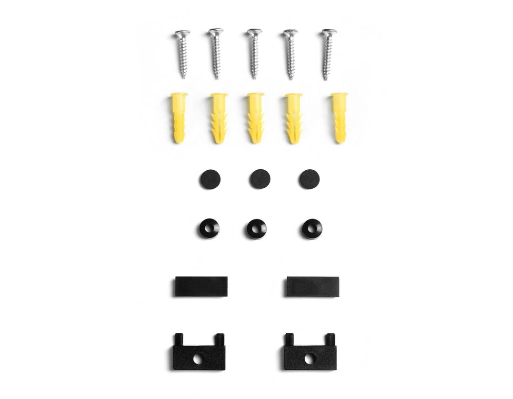 Ambrella Крепеж монтажный для шинопровода Magnetic Ultra Slim 1м черный Track System GV1032