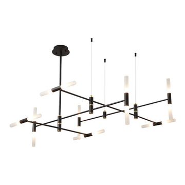 Светильник подвесной 16*G9 4000K SL1216.403.16 чёрный/белый Rimini ST-Luce