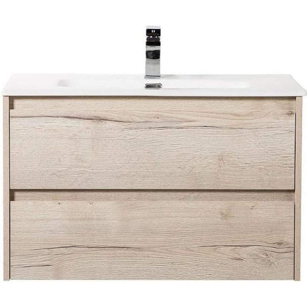 Тумба под раковину BelBagno Kraft 80 KRAFT-800-2C-SO-RGB подвесная Rovere Galifax Bianco